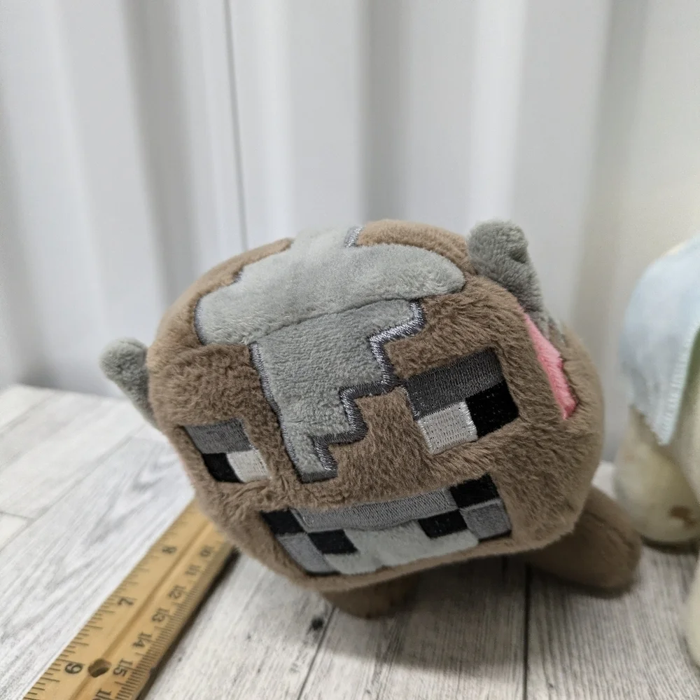 Minecraft Plush Toy Set - Llama and Wolf